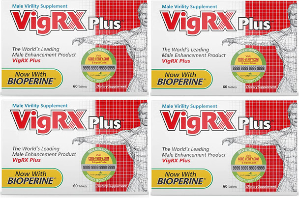 VigRX Plus Daily Supplement Tablets 4