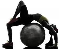 Sports Research Performance Medicine  Stability Ball  Helps Develop core Strength  Balance for Home Gym Workouts