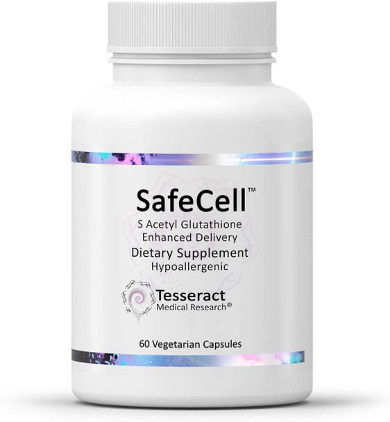 Tesseract Medical Research Safecell Neurological Support Supplement 300Mg 60 Capsules