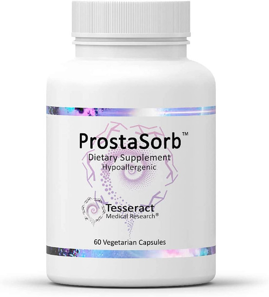 Tesseract Medical Research Prostasorb Prostate Supplement Hypoallergenic 60 Count Bottle