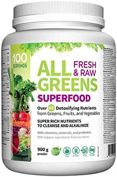 Webber Naturals All Greens Superfood 900g Powder