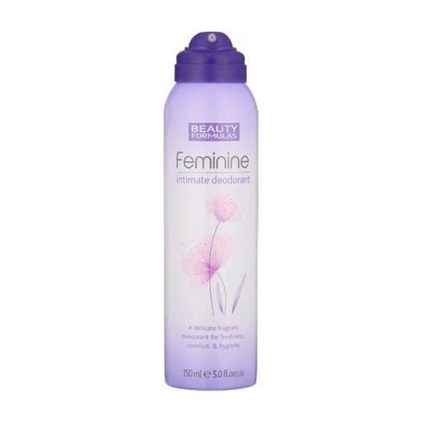 Beauty Formulas Feminine Intimate Deodorant 150 ml Beauty Formulas Feminine Intimate Deodorant 150 ml
