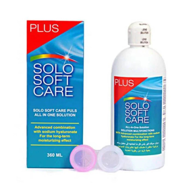 Solo Soft Care Plus Lens Solution 360 ml