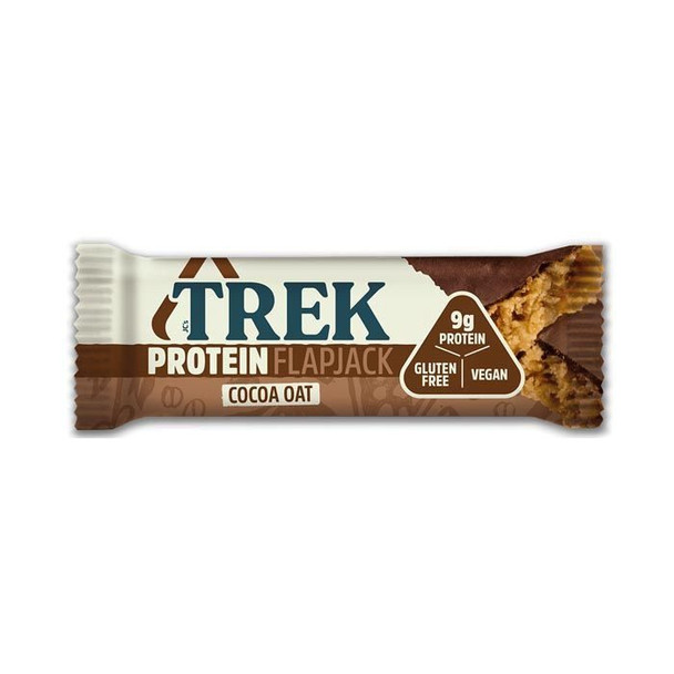 Trek Cocoa & Oat Protein Flapjack 50 g 16 Count