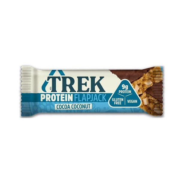 Trek Cocoa Coconut Protein Flapjack 50 g 16 Count