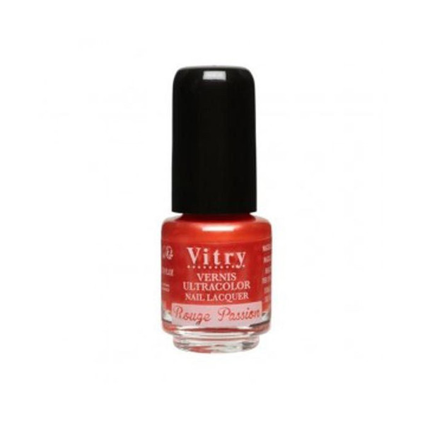 Vitry Mini Nail Varnish ""Passio Red"" 4 ml