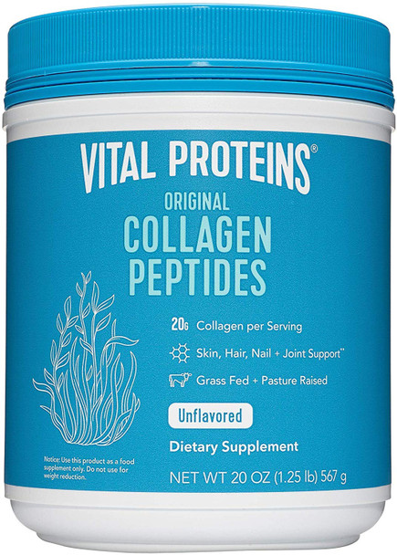 Collagen Powder Peptides - Vital Proteins Collagen Peptides 20 oz