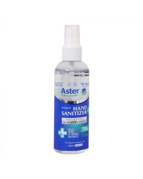 Aster Instant Hand Sanitizer Spray 100 mL