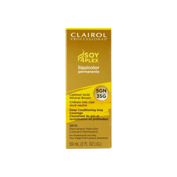 Clairol Professional  Liquicolor 5GN/35G Lightest Gold Neutral Brown, 2 oz