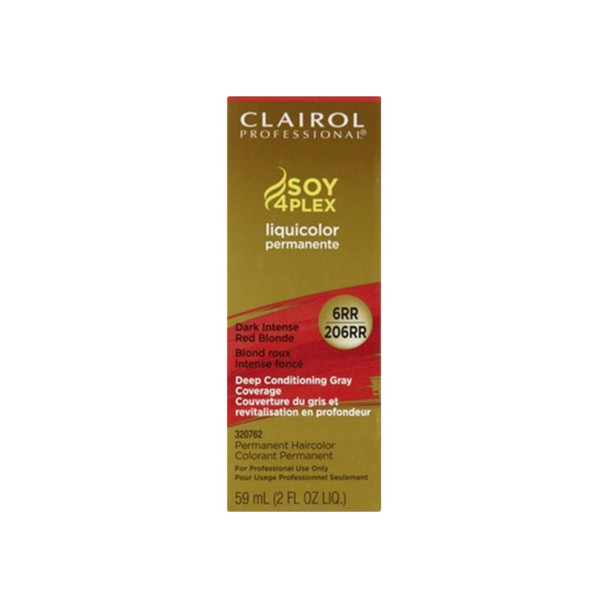 Clairol Professional  Liquicolor 6RR/206RR Reddest Fire Red 2 oz