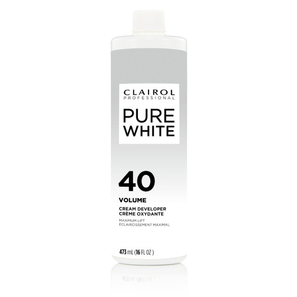 Clairol Professional Pure White Creme Developer, 40 Maximum Lift 16 oz