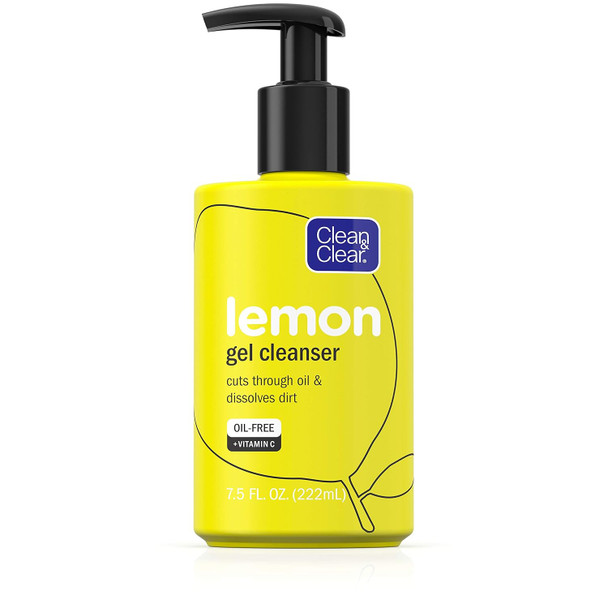 Clean & Clear Lemon Gel Cleanser 7.5 Oz