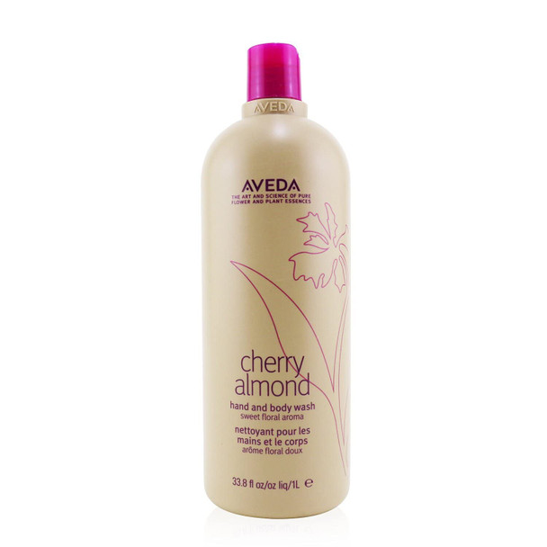 Aveda Cherry Almond Hands & Body Wash Shower Gel, 1000 ml