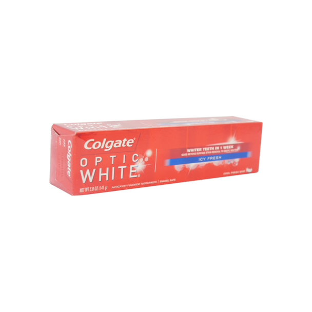 Colgate Optic White Anticavity Fluoride Toothpaste Icy Fresh, 5 oz