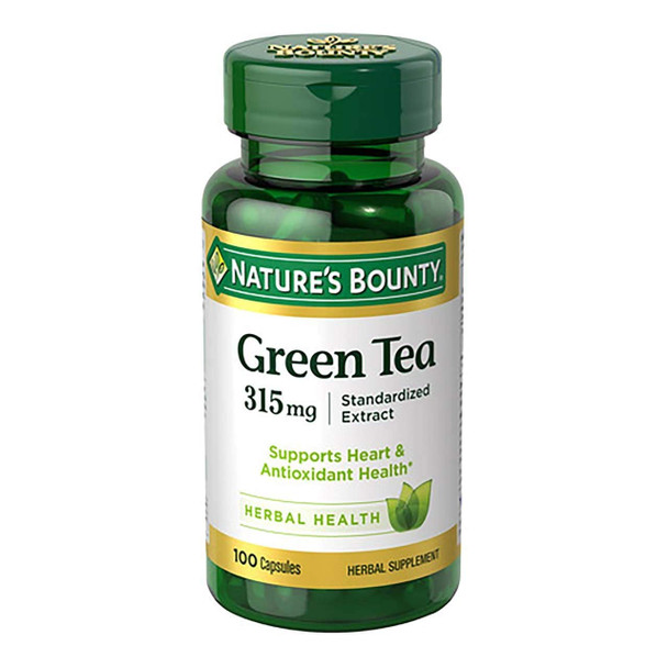 Nature'S Bounty Green Tea Extract 315 Mg Capsules 100 Ea (Pack Of 5)