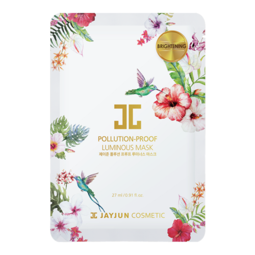 Pollution Proof Luminous Mask 27ml x 10 sheets 1 set