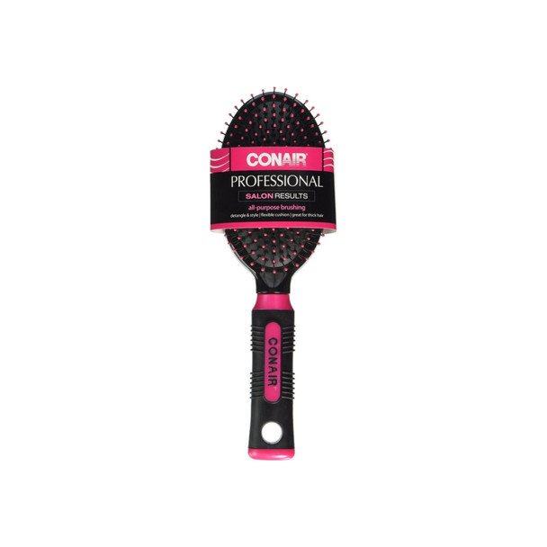 Conair Professional Round Flat Brush, Colors May Vary 1 ea