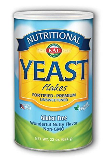 Nutritional Yeast Flakes Kal 22 oz Flake