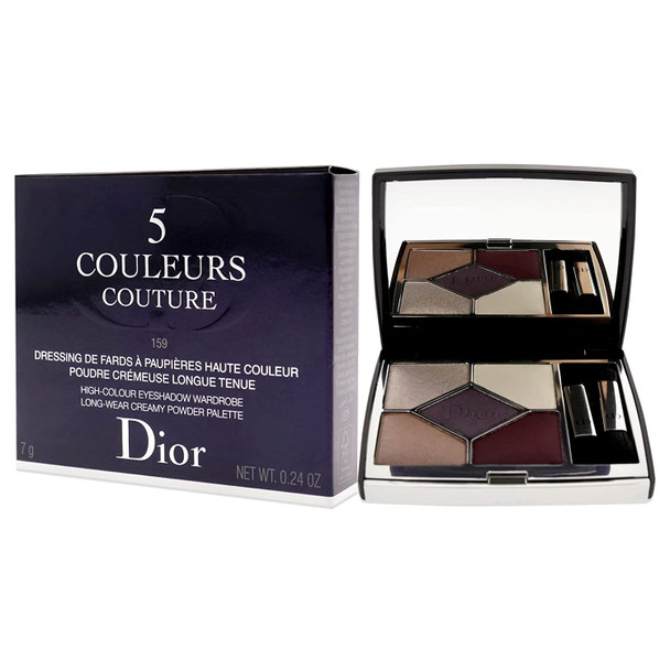 Christian Dior 5 Couleurs Couture Eyeshadow Palette  159 Plum Tulle Eye Shadow Women 0.24 oz