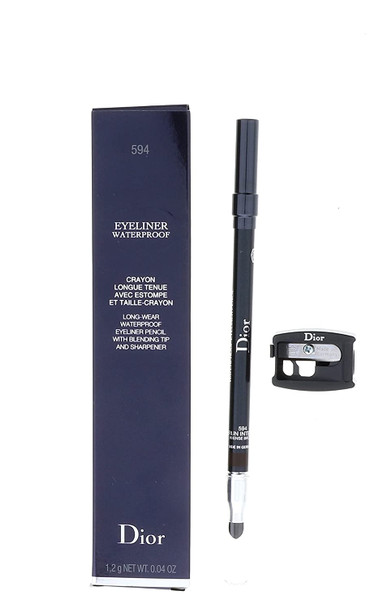 Christian Dior Longwear Waterproof Eyeliner Pencil 594 Intense Brown NEW