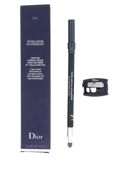 Christian Dior Longwear Waterproof Eyeliner Pencil 594 Intense Brown NEW