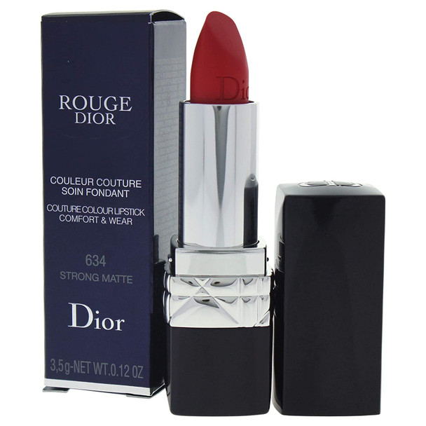 Christian Dior Rouge Dior Couture Colour Comfort and Wear Lipstick 634 Strong Matte 0.12 Ounce