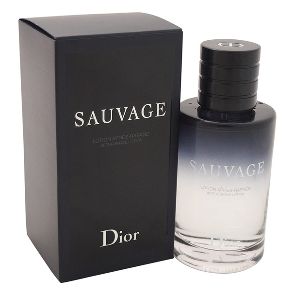 Christian Dior Sauvage AfterShave Lotion 3.4 Fluid Ounce