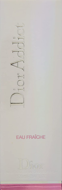 Dior Addict By Christian Dior For Women. Eau Fraiche Eau De Toilette Spray 3.4 Ounces