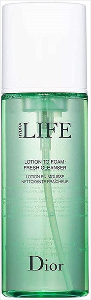 Dior Christian Hydra Life Lotion To Foam Fresh Cleanser for Women Unscented 6.3 Fl Oz Dior Christian Hydra Life Lotion To Foam Fresh Cleanser for Women Unscented 6.3 Fl Oz