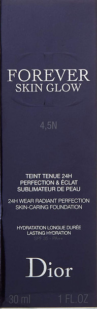 Dior Forever by Christian Dior 24h Skin Caring Foundation 4 5n Neutral Spf 35 Before  045 1.0 Ounce