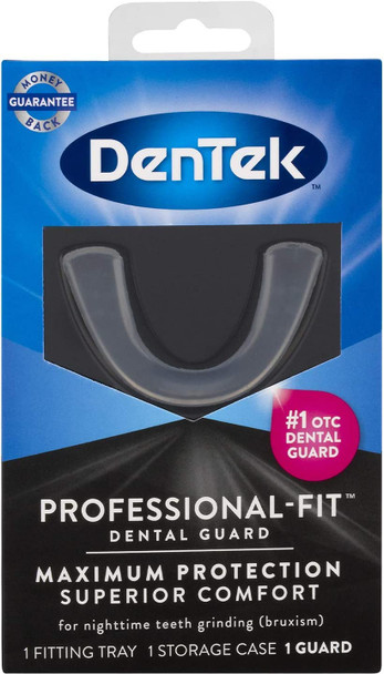 DenTek Professional Fit Dental Guard  Maximum Protection  1Pack