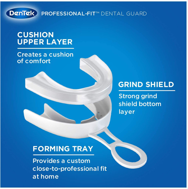 DenTek Professional Fit Dental Guard  Maximum Protection  1Pack