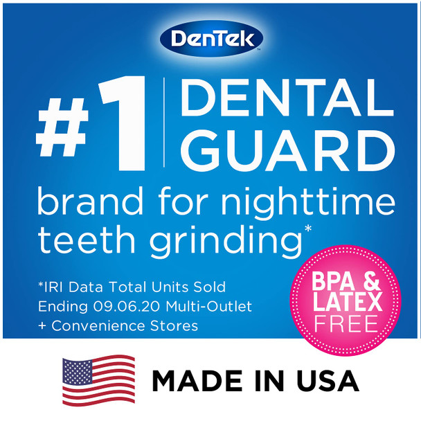 DenTek ReadyFit Disposable Dental Guards for Nighttime Teeth Grinding Clear/no color 16 Count Pack of 1