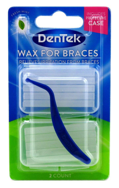 DenTek Wax for Braces 1 Each 1 Each Pack of 3