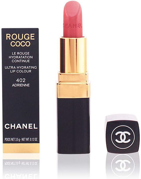 Chanel Rouge Coco Ultra Hydrating Lip Color  402 Adrienne Lipstick for Women 0.12 Ounce
