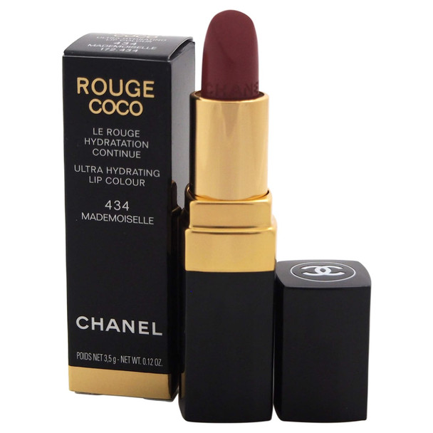 Chanel Rouge Coco Shine Hydrating Sheer Lipshine for Women Mademoiselle 0.11 Ounce