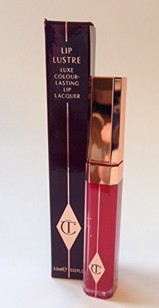 Charlotte Tilbury Lip Lustre Luxe ColourLasting Lip Gloss Lacquer  Candy Darling  Full Size by CHARLOTTE TILBURY