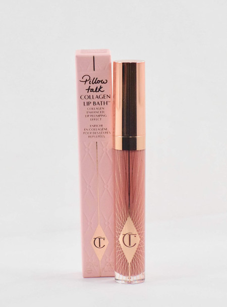 Charlotte Tilbury Collagen Lip Bath Gloss Lip Enhance and Plumping Effect Pillow Talk