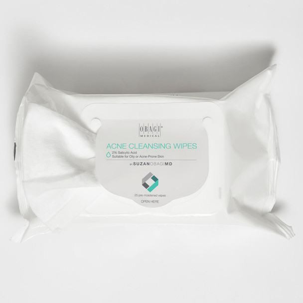 Obagi SUZANMDTM Acne Cleansing Wipes 25 count