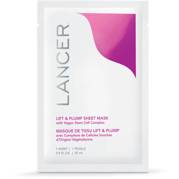 Lancer Skincare Lift  Plump Sheet Mask