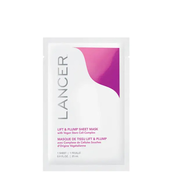 Lancer Skincare Lift  Plump Sheet Mask 4 Pack Worth 140