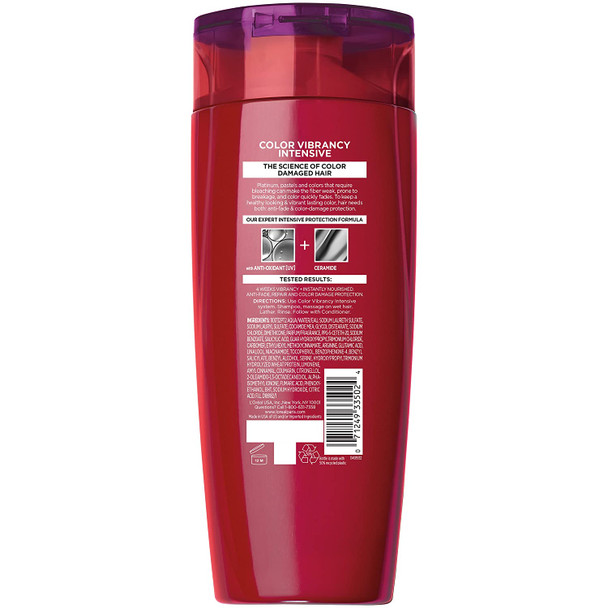 L'Oreal Paris Elvive Color Vibrancy Protecting Shampoo 12.6 Fl Oz