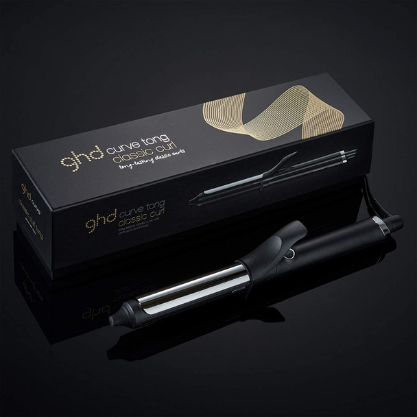 ghd Curve Soft Curl Tong - Hair Curling Tongs (Black)