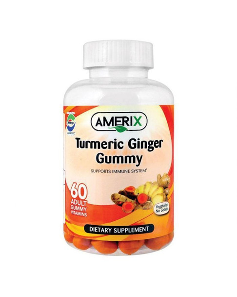 Amerix Turmeric Ginger Adult Chewable Gummies 60s