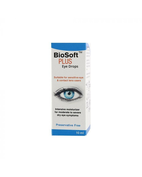 Biosoft Plus Eye Drops 10 mL