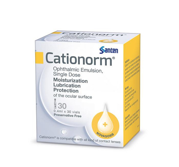 Cationorm Ophthalmic Emulsion 30S