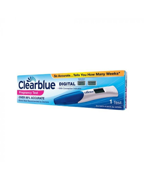 Clear Blue Digital Pregnancy Test With Conception Indicator