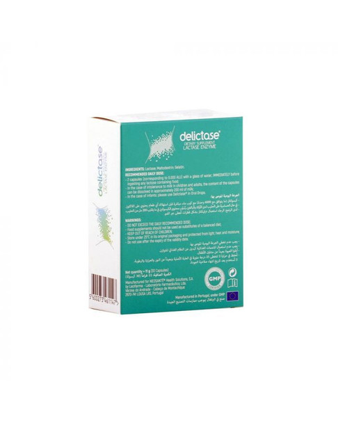 Delictase Lactase Enzyme Capsules 30s