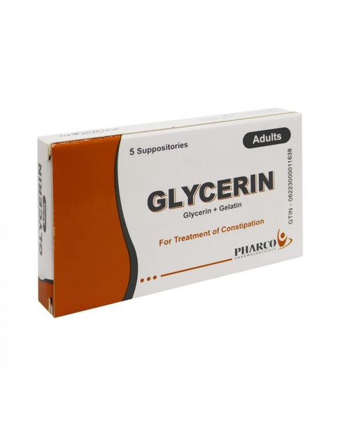 Glycerin Adults Suppositories 5s