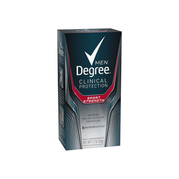 Degree Clinical + Anti-Perspirant & Deodorant Solid, Sport Strength 1.70 oz